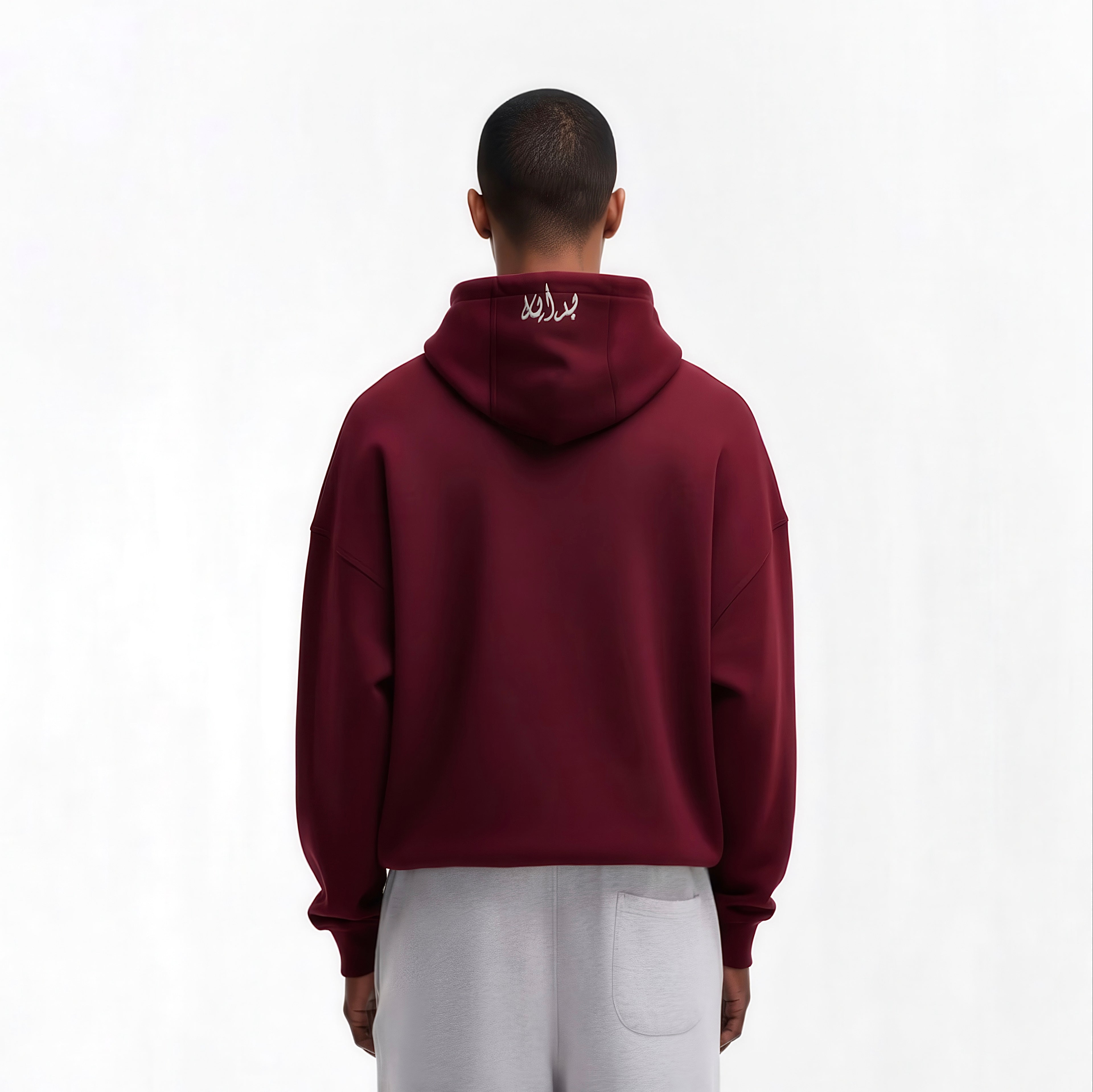 BASIC “ BURGUNDY “ HOODIE