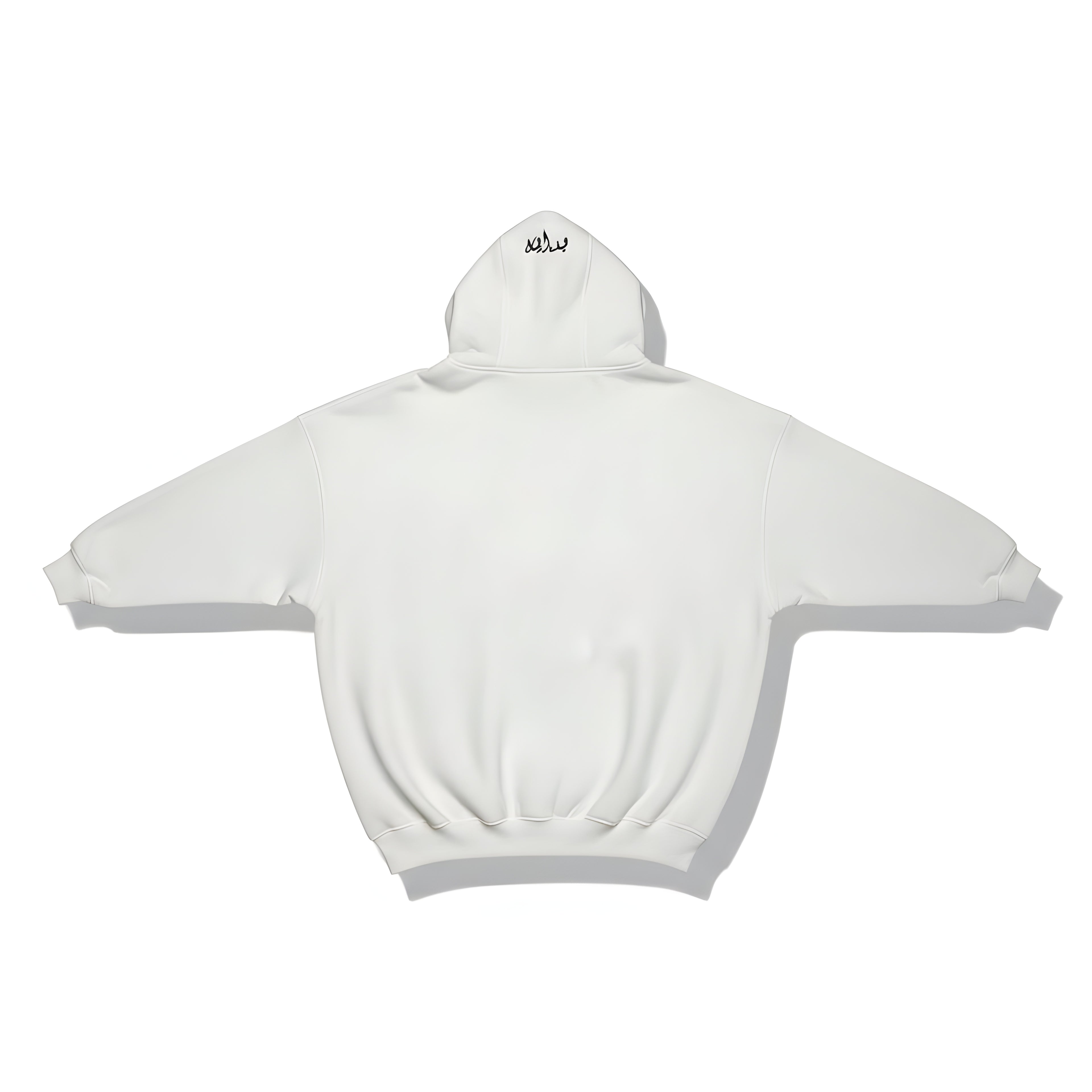 BASIC WHITE HOODIE